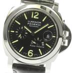 ☆良品★内箱・保証書付き【PANERAI】パネライ ルミノール パワーリザーブ PAM00090 デ ...