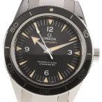 ☆良品★箱・保証書付き【OMEGA】オメガ シーマスター300 233.30.41.21.01.001 マスターコーアクシャル 自動巻き メンズ