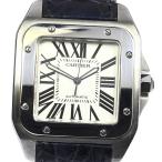 【CARTIER】カルティエ サントス100 LM W20073X8 自動巻き メンズ