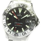 ☆良品★箱・保証書付き【OMEGA】オメガ シーマスター300M GMT 2234.50 自動巻き  ...