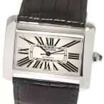【CARTIER】カルティエ タンクディバンLM W6300755 自動巻き メンズ
