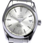 ☆良品★保証書付き【OMEGA】オメガ シーマスター アクアテラ コーアクシャル クロノメーター 2 ...