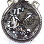 ☆美品★箱・保証書付き【GaGa MILANO】ガガミラノ マヌアーレ48MM ネイマールモデル 5515.NJ.01 世界限定300本 手巻き メンズ