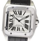 【CARTIER】カルティエ サントス100 LM W20073X8 自動巻き メンズ