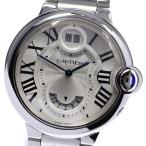 ☆良品★保証書付き【CARTIER】カルティエ バロンブルー 2タイムゾーン W6920011 クォ ...
