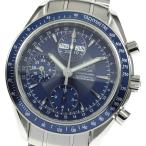 ☆良品★保証書付き【OMEGA】オメガ スピードマスター 3222.80 トリプルカレンダー クロノ ...