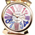 Yahoo! Yahoo!ショッピング(ヤフー ショッピング)★保証書付き【GaGa MILANO】ガガミラノ マヌアーレ スリム46 5081.1 スモールセコンド クォーツ メンズ【ev20】