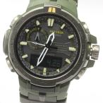 Yahoo! Yahoo!ショッピング(ヤフー ショッピング)☆美品★内箱・保証書付き【CASIO】カシオ プロトレック PRW-6000SG-3JR トリプルセンサー タフソーラー ソーラー電波 メンズ