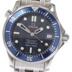 ☆良品★箱・保証書付き【OMEGA】オメガ シーマスター300M 2222.80 クロノメーター デ ...
