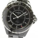 【CHANEL】シャネル J12 GMT ブラックセラミック H2012 自動巻き メンズ