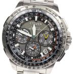 Yahoo! Yahoo!ショッピング(ヤフー ショッピング)☆美品★内箱付き【CITIZEN】シチズン プロマスター SKYシリーズ F900-S104602/CC9020-54E GPS デイト ソーラー電波 メンズ