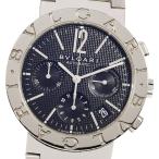 ☆良品★保証書付き【BVLGARI】ブルガリ ブルガリブルガリ BB38SSCH クロノグラフ デイ ...