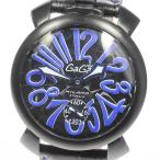 ★保証書付き【GaGa MILANO】ガガミラノ マヌアーレ48 5012.MOSAICO2S スモールセコンド 手巻き メンズ