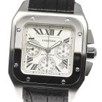 ★保証書付き【CARTIER】カルティエ サントス100 XL クロノグラフ W20090X8 自動 ...