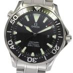 ☆良品★保証書付き【OMEGA】オメガ シーマスター300 2264.50 デイト クォーツ メンズ