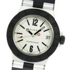 Yahoo! Yahoo!ショッピング(ヤフー ショッピング)★箱付き【BVLGARI】ブルガリ アルミニウム デイト AL32TA クォーツ ボーイズ