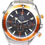 ☆極美品★保証書付き【OMEGA】オメガ シーマスター プラネットオーシャン 2218.50 デイト ...