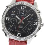 ジャンク ジェイコブ JACOB&amp;CO 5タイムゾーン デイト ダイヤベゼル クォーツ メンズ _732353