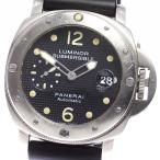 訳あり パネライ PANERAI PAM00025 ルミノール サブマーシブル スモールセコンド 自動巻き メンズ _745069【ev10】