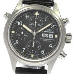 IWC IWC SCHAFFHAUSEN IW371303 ドッペルクロノ デイデイト 自動巻き メンズ 美品 保証書付き_805645