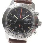 訳あり ジン Sinn 303 アウトバーン クロノグラフ デイデイト 自動巻き メンズ _820593【ev15】