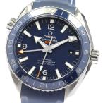 オメガ OMEGA 232.92.44.22.03.001 シーマスター プラネットオーシャン600M デイト GMT 自動巻き メンズ 極美品 箱・保証書付き_827946