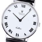 ロレックス ROLEX 3833 チェリーニ K18WG cal.1600 手巻き メンズ _835559