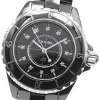 シャネル CHANEL H1625 J12 黒セラミック