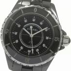 シャネル CHANEL H1625 J12 黒セラミック