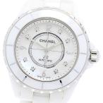 シャネル CHANEL H2423 J12 白セラミック