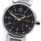 ルイ・ヴィトン LOUIS VUITTON QA070 タンブール モノグラム クォーツ レディース 良品 _842944【ev20】