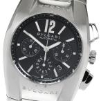 ブルガリ BVLGARI EG35SCH エルゴン クロノグラフ 自動巻き ボーイズ 保証書付き_860063【ev20】