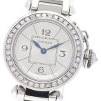 カルティエ CARTIER W3140007 ミス パシャ アフターダイヤベゼル クォーツ レディース 良品 _860865