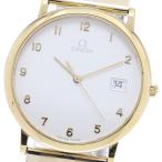 オメガ OMEGA デビル YGベゼル デイト クォーツ メンズ _861022