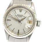 ロレックス ROLEX 6517 オイスターパーペチュアル デイト Cal.1130 リダンダイヤル WGベゼル 自動巻き レディース _861735