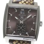 タグホイヤー TAG HEUER WAW1315 モナコ 13P ダイヤ クォーツ メンズ _864689【ev15】