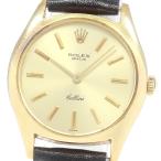 ロレックス ROLEX 3800 チェリーニ K18YG cal.1600 手巻き レディース _867707