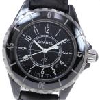 シャネル CHANEL H0680 J12 黒セラミック