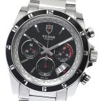 チュードル TUDOR 20530N グランツアー クロノ 自動巻き メンズ 保証書付き_868904【ev10】