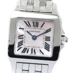 カルティエ CARTIER W25075Z5 サントスドゥモワゼル ピンクシェル文字盤 クォーツ レディース _869526