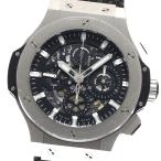 訳あり ウブロ HUBLOT 311.SX.1170.GR ビッグバン アエロバン クロノグラフ 自動巻き メンズ 保証書付き_870812
