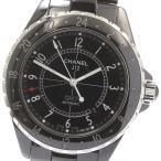 シャネル CHANEL H2012 J12 GMT ブラックセラミック 自動巻き メンズ 保証書付き_876034