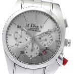 ディオール Dior CD084611 シフルルージュ デイト クロノグラフ 自動巻き メンズ _879219【ev10】