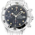 ショッピングオメガ 訳あり オメガ OMEGA 2598.80 シーマスター300 デイト クロノグラフ 自動巻き メンズ _880160