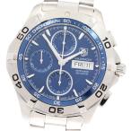 タグホイヤー TAG HEUER CAF2012 アクアレーサー クロノグラフ デイデイト 自動巻き メンズ 良品 _880210【ev15】
