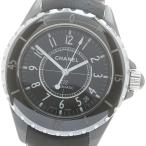 シャネル CHANEL H0683 J12 38MM 黒セラミ