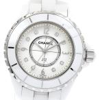 シャネル CHANEL H2422 J12 33ｍｍ 白セラ