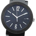 ブルガリ BVLGARI BB41S/103540 ブルガリブルガリ DLC 自動巻き メンズ 美品 保証書付き_885512【ev15】