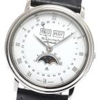 ブランパン Blancpain 6595-1127-55 ヴィルレ トリプルカレンダー　ムーンフェイズ 自動巻き メンズ 保証書付き_886119
