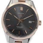 タグホイヤー TAG HEUER WV215F カレラ キャリバー5 デイト 自動巻き メンズ 良品 _888968【ev15】